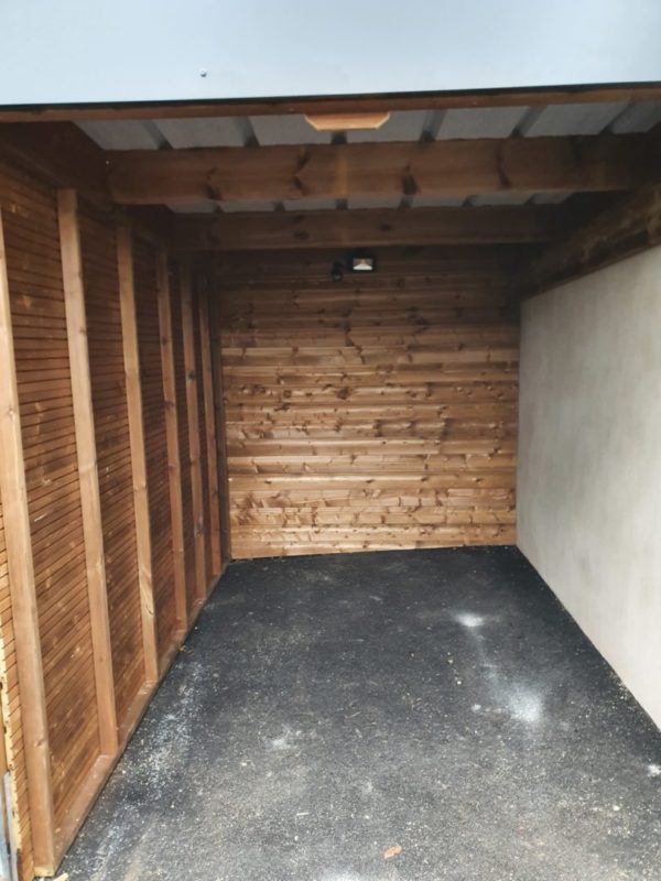 Carport 11 - Carport et abri en bois avec finition tôle acier laqué