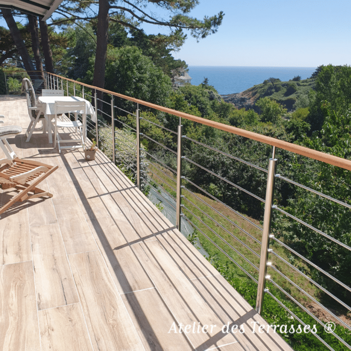 Garde corps Groix 2 - Garde-corps inox Garde-corps Groix