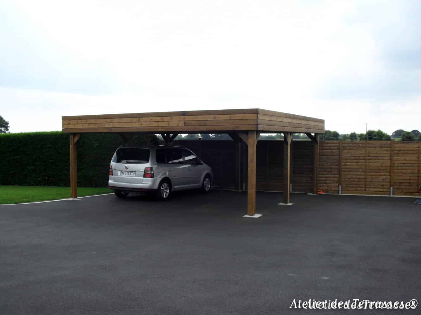 Carport bois 1 2 - Accueil