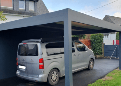 Carport alu palissades 1 - Carports aluminium