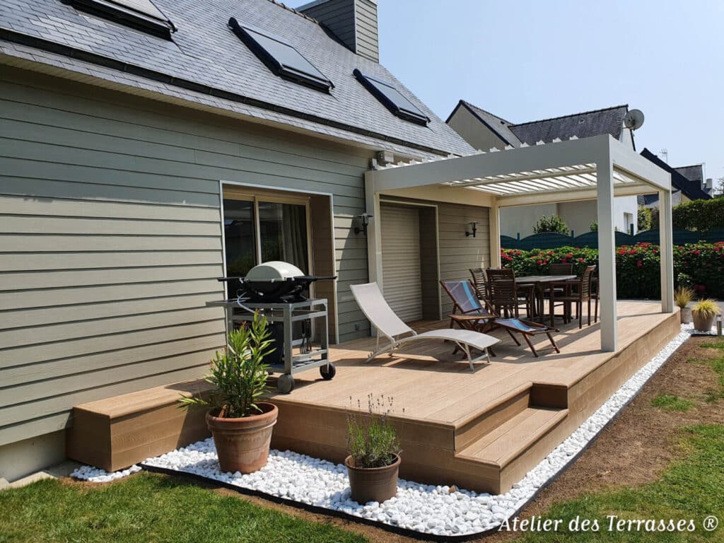 MILLBOARD Chene dore 3 - Terrasses au sol MILLBOARD Chene dore 3 - Terrasses au sol