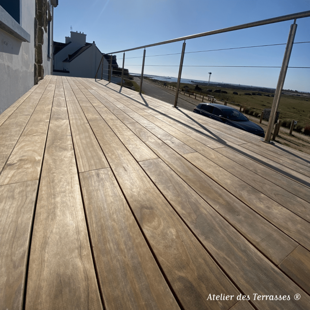 Terrasse en hauteur Kebony - Terrasses Terrasse en hauteur Kebony - Terrasses