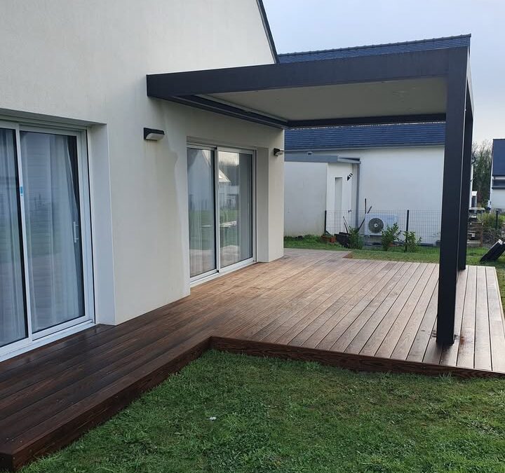 ✨ Nouvelle realisation  ✨  Decouvrez la realisation d’une terrasse en…